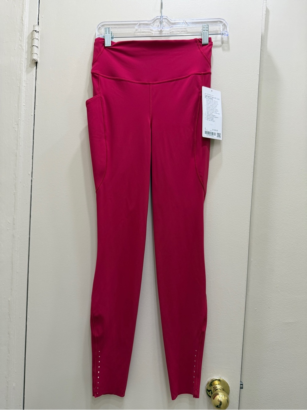 Fast and Free 28” leggings with pockets NWT